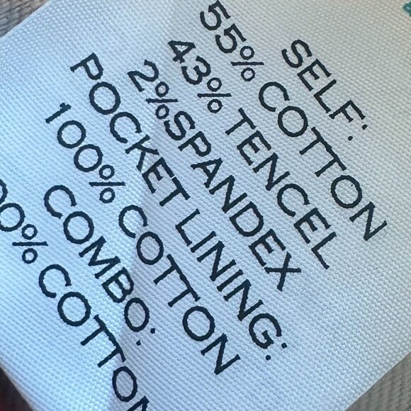 Draper James White Navy Stripe Shift Dress Nautical Vacation Travel Size 6 Women - Picture 9 of 10